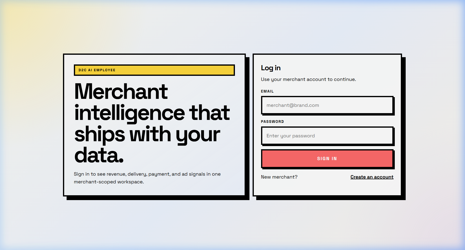 D2C AI Employee Screenshot